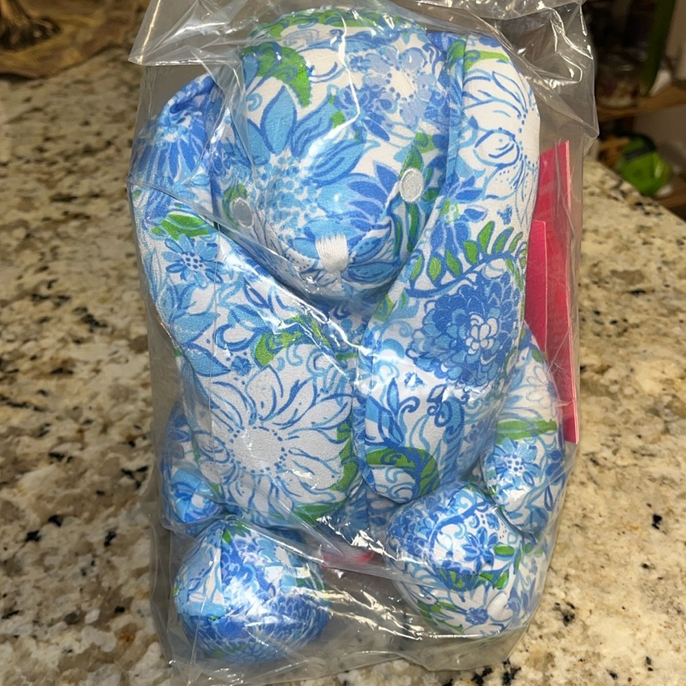 LP plush bunny. New in package